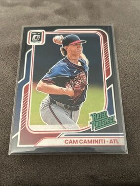 Panini-Donruss Baseball Cam Caminiti Rated Prospect Optic Black Prizm #18